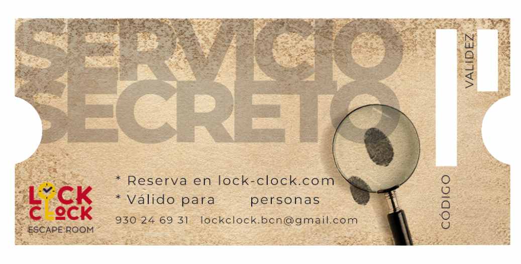 Bono regalo Lock-Clock