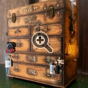 Steampunk Secret Box - portable escape game in Barcelona