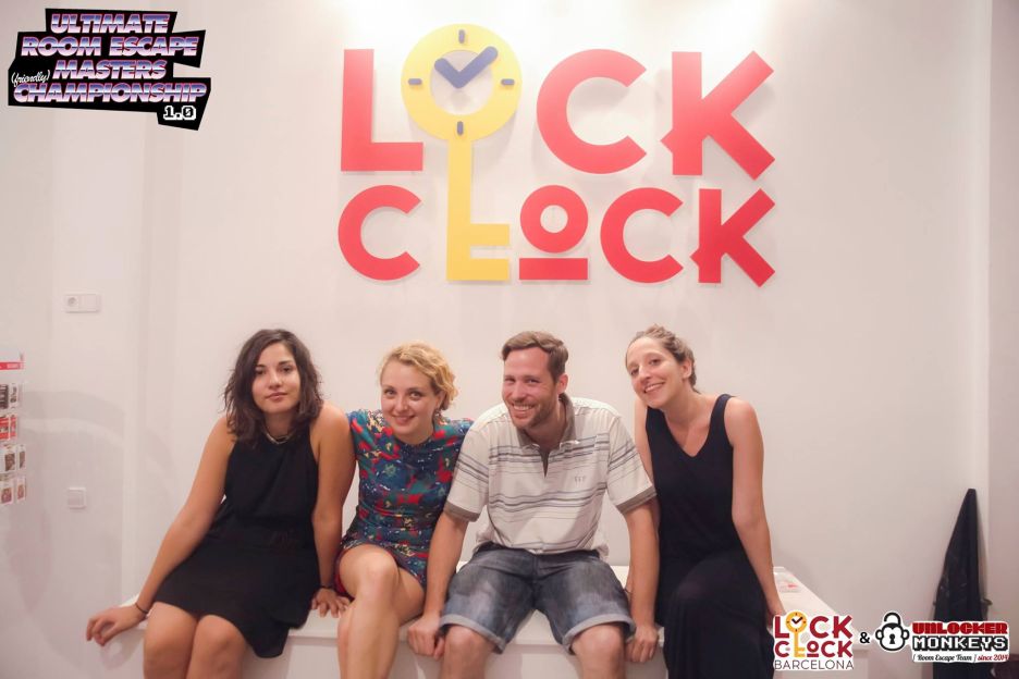 Lock-Clock Escape room team