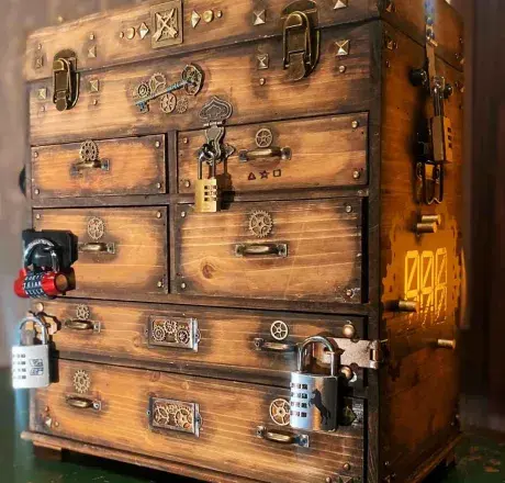 Escape Room portátil de Lock-Clock en Barcelona